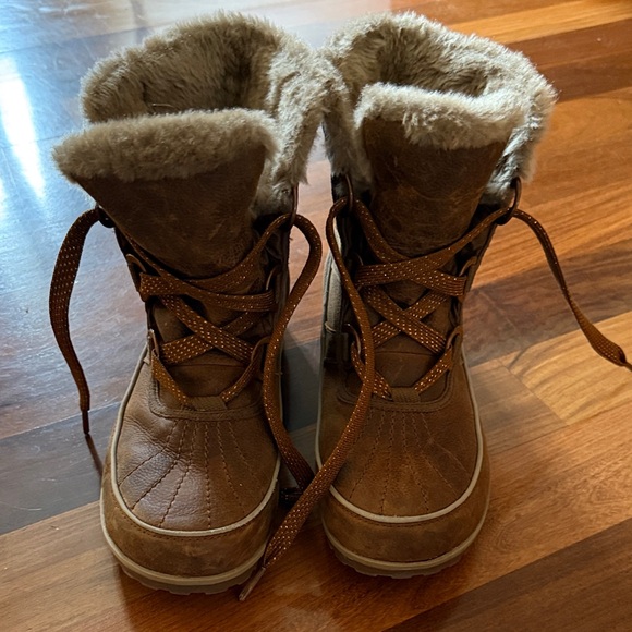 Sorel Shoes - Sorel Brown Fur-Lined Winter Boots